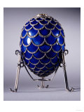 Buy The Pine Cone Egg in Its Stand, Faberge, Workmaster Michael Perchin, 1900 at AllPosters.com