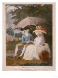 Buy The Best Shelter, Under the Banner of Love, English School, Coloured Mezzotint, 1787 at AllPosters.com
