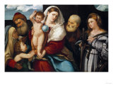 Buy The Holy Family with Saint Catherine at AllPosters.com
