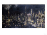 Buy An Architectural Fantasy with an Artist Sketching at AllPosters.com