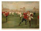 Buy A Rare Print of England V. Wales. January 5th 1895 at Swansea at AllPosters.com