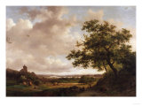 Buy View on the Meuse, Holland, 1859 at AllPosters.com