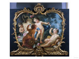 Buy An Overdoor with Putti Disporting at AllPosters.com