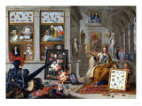 Buy An Allegory of Europe, Oil on Copper, 1670 at AllPosters.com