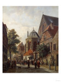 Buy A Dutch Street Scene, 1867 at AllPosters.com
