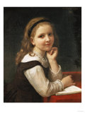 A Good Book, 1868 Giclee Print