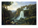 The Falls of Tivoli, 1822