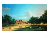 Buy London: the Old Horse Guards and the Banqueting Hall, Whitehall, from Saint James's Park, 1749 at AllPosters.com