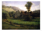 Buy Cottage in a Landscape, Circa 1871 at AllPosters.com