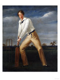 A Cricketer at the Crease