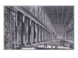 Buy Interior of the Basilica of S. Maria Maggiore, Rome, 1761-1768 at AllPosters.com