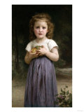 Little Girl Clutching Apples, 1895