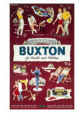 Buxton for Health and Holidays, British Rail, c.195