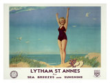Buy Lytham St. Annes for Sea Breezes and Sunshine at AllPosters.com