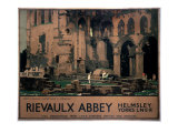 Rievaulx Abbey, Helmsley, Yorks LNER, 1933