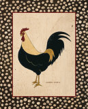 Goldfeather Chicken Art Print