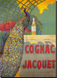Cognac Jacquet Stretched Canvas Print