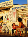 Buy Boardwalk Ice-Cream Shop on Pacific Beach in San Diego, San Diego, California at AllPosters.com