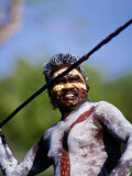 Buy Aboriginal with Spear, Darwin, Northern Territory, Australia at AllPosters.com