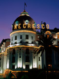 Buy Hotel Negresco at Night, Nice, Provence-Alpes-Cote d'Azur, France at AllPosters.com