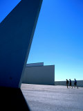Visitors on their Way to Arken, Museum of Modern Art, Copenhagen, Denmark