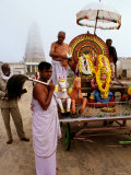Hindu Chariot at Chamundi Hill, Mysore, Karnataka, India