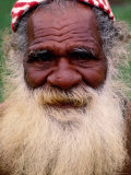 Kanak Elder, Noumea, South Province, New Caledonia