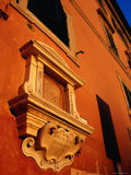 Late Afternoon Glow on Building in Trastevere, Rome, Italy