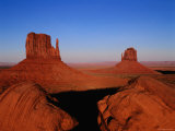 Buy West Mitten Butte and East Mitten Butte, Monument Valley Navajo Tribal Park, Utah at AllPosters.com