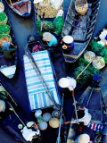 Boats at Floating Market, Vietnam