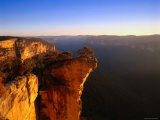 Buy Hanging Rock Overlooking the Grose River Gorge Near the Town of Blackheath, Australia at AllPosters.com
