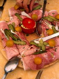 Appetiser Dish at Restaurant at St-Leon-Sur-Vezere, Near Montignac, Montignac, Aquitaine, France