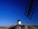 Hilltop Windmill, Consuegra, Toledo, Castilla-La Mancha, Spain