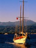 Buy Yacht Cruising with Sails Down, Fethiye, Mugla, Turkey at AllPosters.com