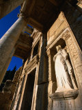 Buy Statue in Library of Celsus from Greek and Roman Eras, Ephesus, Izmir, Turkey at AllPosters.com