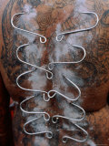 Buy Devotee with Pierced Back, Thaipusam Festival, Singapore at AllPosters.com