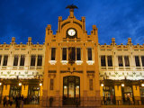 Buy Modernista Facade of Estacion del Norte, Valencia, Spain at AllPosters.com