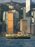 Buy Star Ferry Crossing Hong Kong Harbour with the Towers of Hong Kong Island Beyond, Hong Kong, China at AllPosters.com