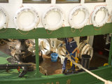 Sailor Mooring a Star Ferry at Tsim Sha Tsui, Hong Kong, China