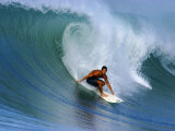 Buy Surfer on Wave, Lagundri Bay, Pulau Nias, North Sumatra, Indonesia at AllPosters.com