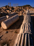 Buy Fallen Columns of the Sabratha Forum, Sabratha, an Nuqat Al Khams, Libya at AllPosters.com