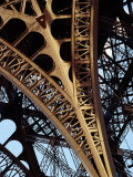 Buy Eiffel Tower Architectural Detail, Paris, Ile-De-France, France at AllPosters.com