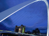 Buy Millenium Bridge, Newcastle-Upon-Tyne, Newcastle-Upon-Tyne, England at AllPosters.com