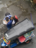 Buy Tourists and Tuk Tuk on Thanon Rambutri, Bangkok, Thailand at AllPosters.com
