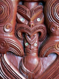 Buy Detail of Carving on Entrance to Takitimu Marae Meeting House, Wairoa, New Zealand at AllPosters.com