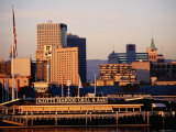 Downtown Cityscape, View from Across Estuary, Oakland, California