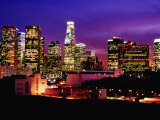 Buy City Skyline, Los Angeles, California at AllPosters.com