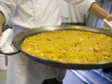 Paella Being Served at Hotel Neptuno, Valencia, Spain
