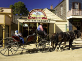 Buy Horses Pulling Coach at Sovereign Hill, Ballarat, Victoria, Australia at AllPosters.com