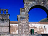 Stone Church Arch and Belltower, Juli, Puno, Peru